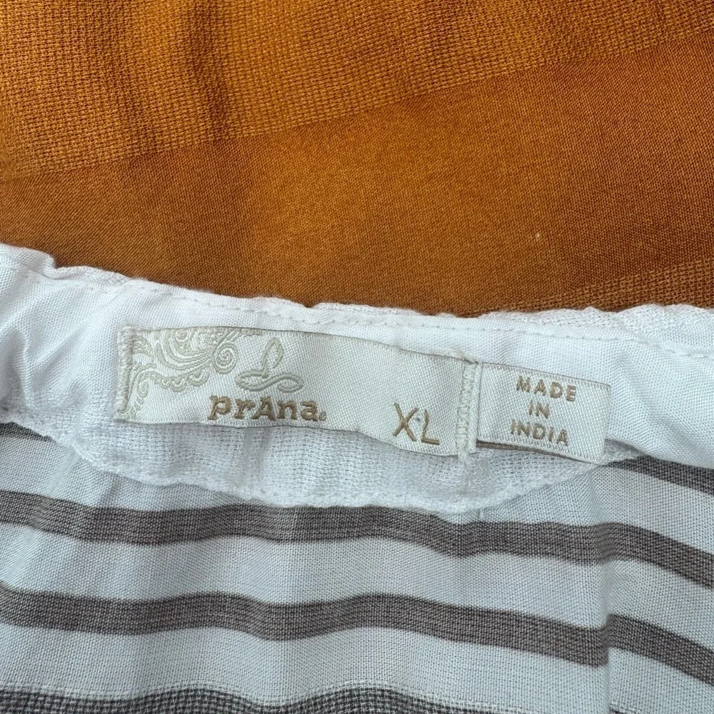 Prana Parisol Midi Dress Peach Canopy Halter Lightweight Modal Pockets Size XL - Picture 10 of 11